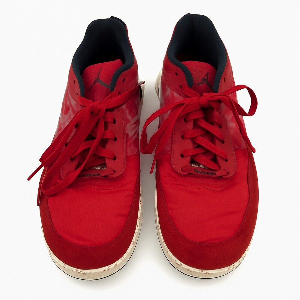 Jordan Jumpman Red Sneakers Size 11.5 Mens Athletic Shoes‎ Basketball Old School